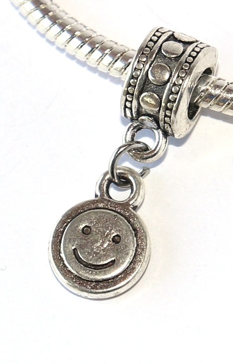 Korálek Fashion Jewerly - Přívěsek Obličej s úsměvem, Smajlík, Happy Smile every Day 2429