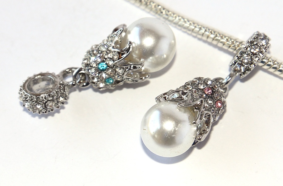 Korálek Fashion Jewerly - Přívěsek Perla pro princeznu, Luxusní poupě 2438