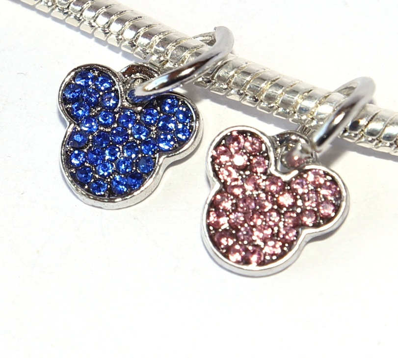 Korálek Fashion Jewerly - Přívěsek Myška Minnie Třpytivá, Mickey Mouse 2448