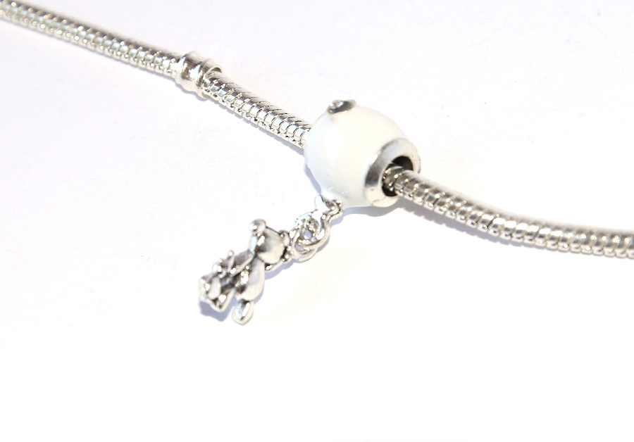 Korálek Fashion Jewerly - Přívěsek Medvídek, Rodina nadevše, Matka, Srdce, Family 2453