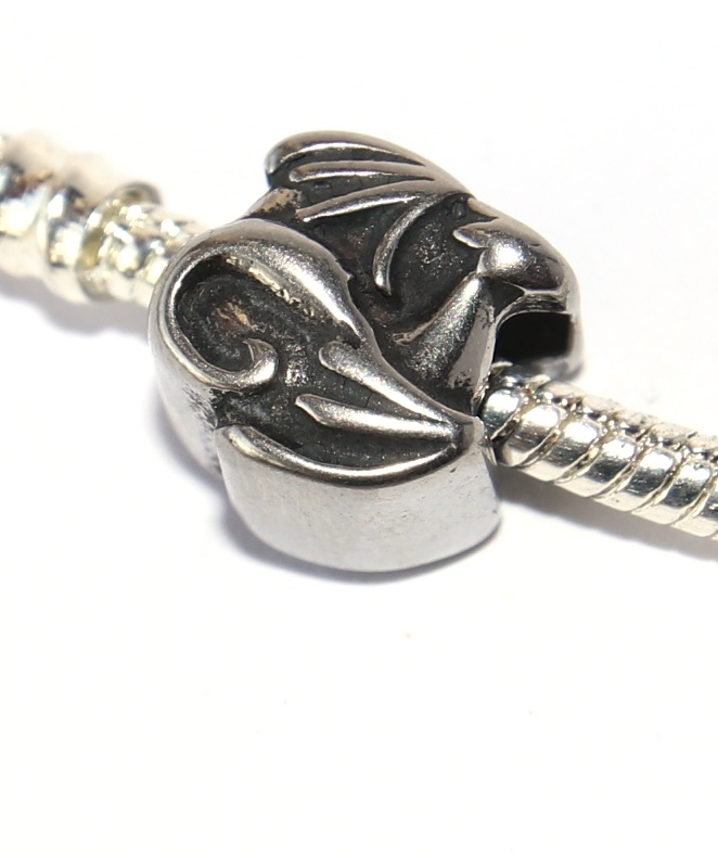 Korálek nerezový Fashion Jewerly - Drak, Dráček, Dragon 2480