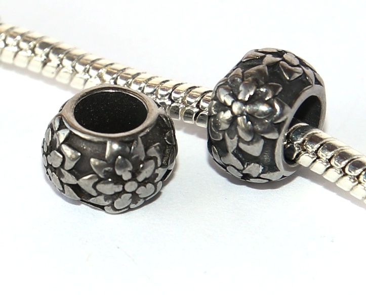 Korálek nerezový Fashion Jewerly - Květiny, Lotos, Kvítka pro princeznu 2483