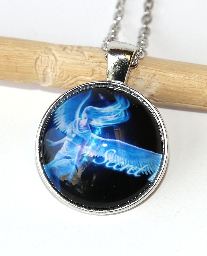 Řetízek Fashion Jewerly - Amulet Modrý Anděl ochránce všech potřebných 2515