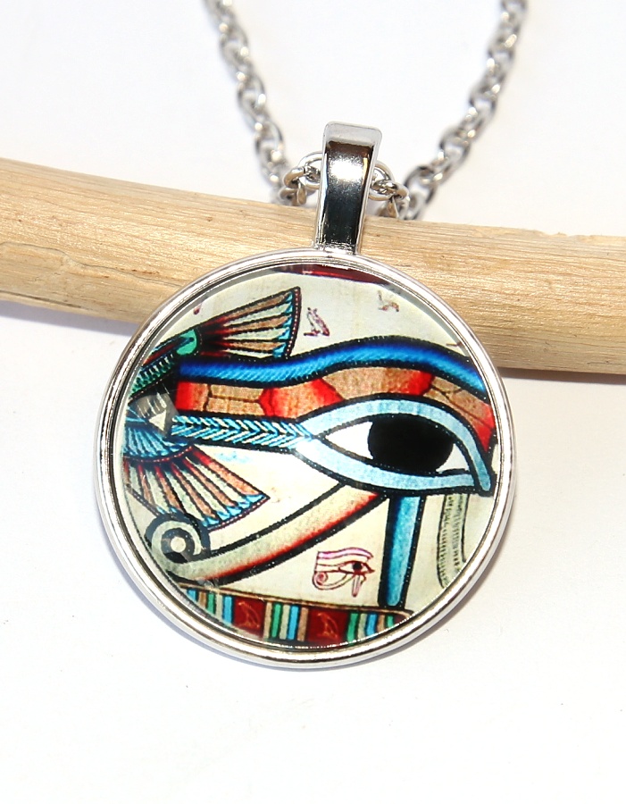 Řetízek Fashion Jewerly - Amulet Horovo Oko, Boží Zrak, Třetí oko, Probuzené vědomí 2533