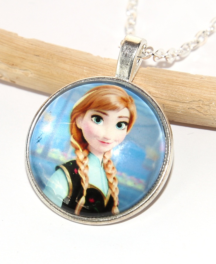 Řetízek Fashion Jewerly - Amulet Princezna Anna, Štastné království, Ledová sestra 2561
