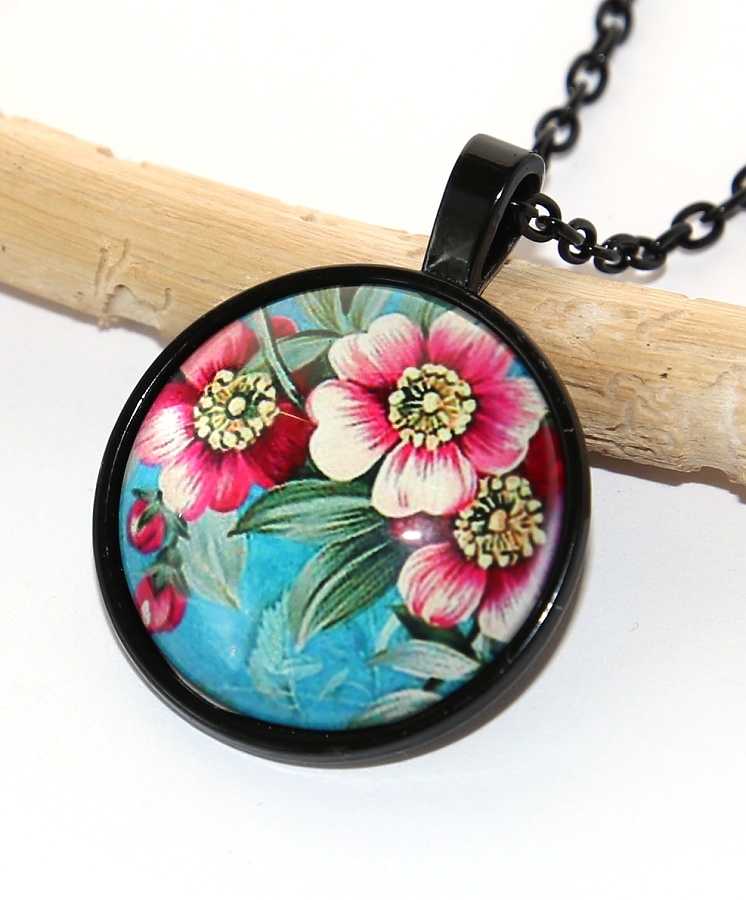 Řetízek Fashion Jewerly - Amulet Květiny, Něžná květinová víla 2568