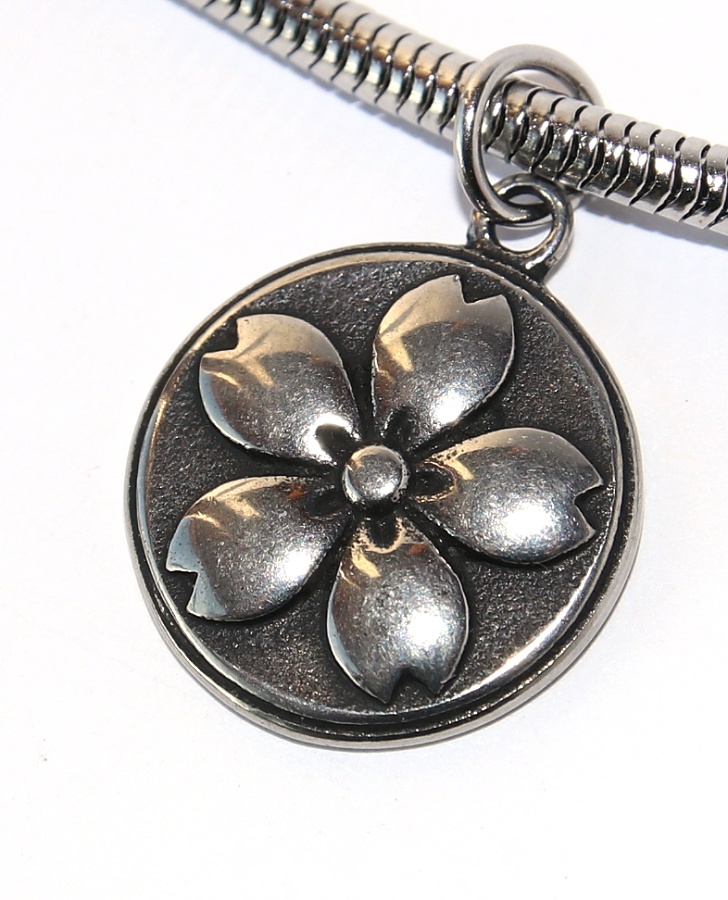 Korálek nerezový Fashion Jewerly - Přívěsek Květina, Romantická víla, Lotus 2574