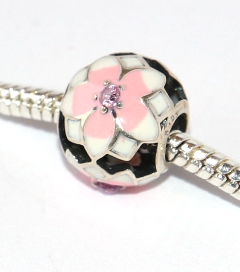 Korálek Fashion Jewerly - Enamel Květina, Lotosový květ pro princeznu 2604