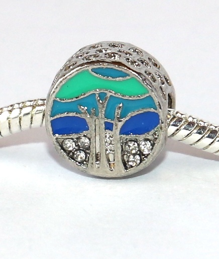 Korálek na náramek Fashion Jewerly - Strom života, Krajina mé duše, Tree of life, Be Happy 2626