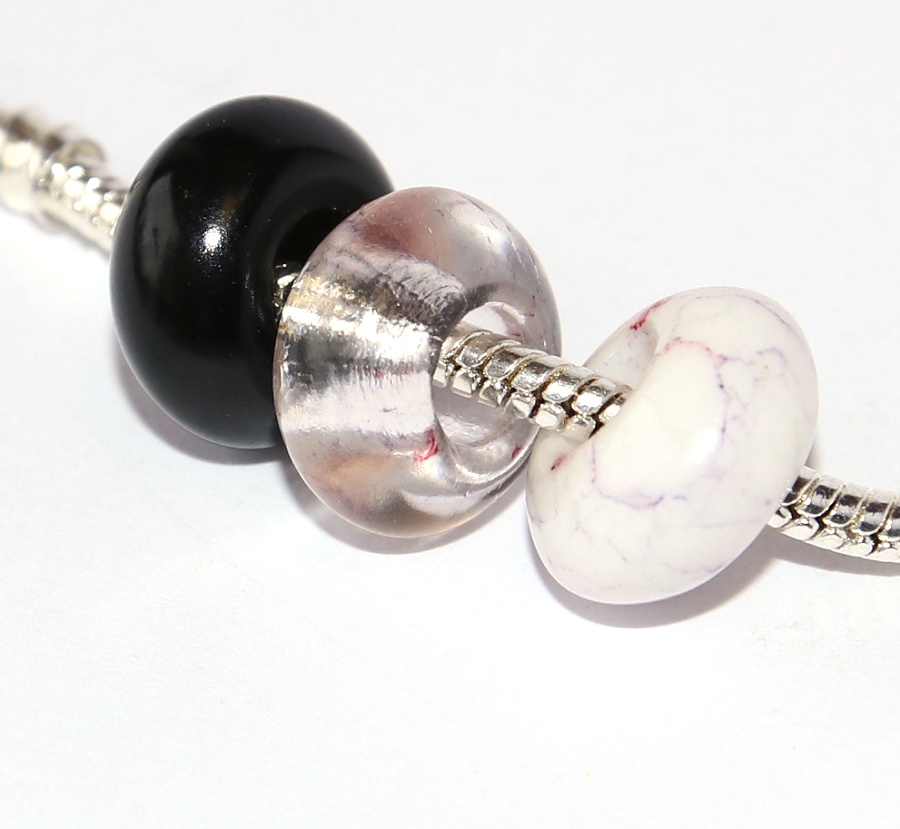 Korálek na náramek Fashion Jewerly - Skleněná kráska, půvabná dáma 2636