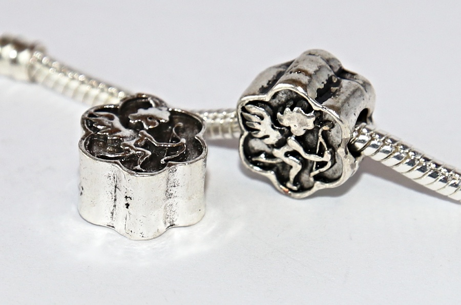 Korálek na náramek Fashion Jewerly - Andělíček strážníček, Amor Lásky, Retro Angel 2648