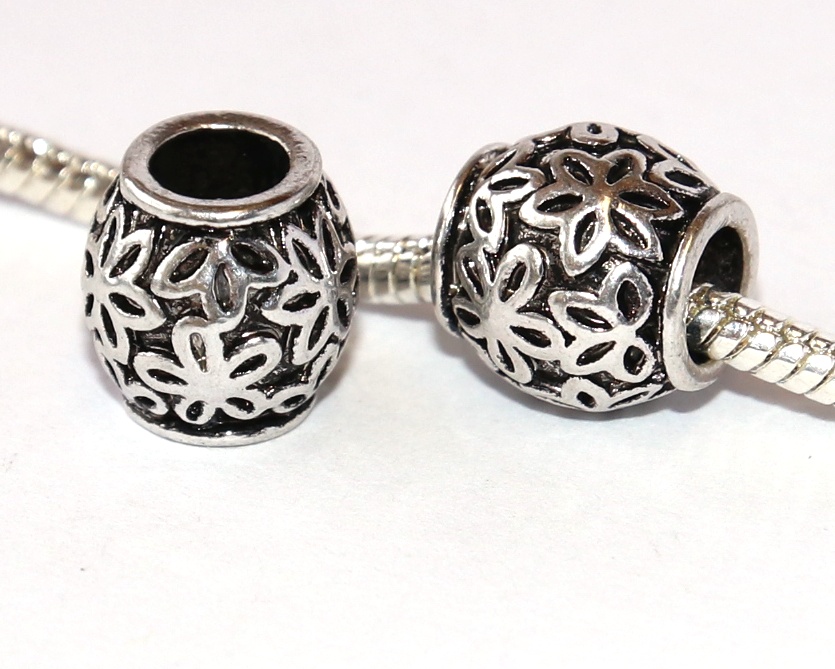 Korálek na náramek Fashion Jewerly - Retro Květina, Květinová víla, Zahrada 2662