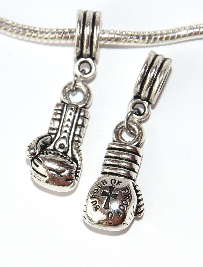 Korálek na náramek Fashion Jewerly - Přívěsek Boxerská rukavice, Sebeobrana, Mrštnost, Rvačka, Rozchod, Love Fight 2688