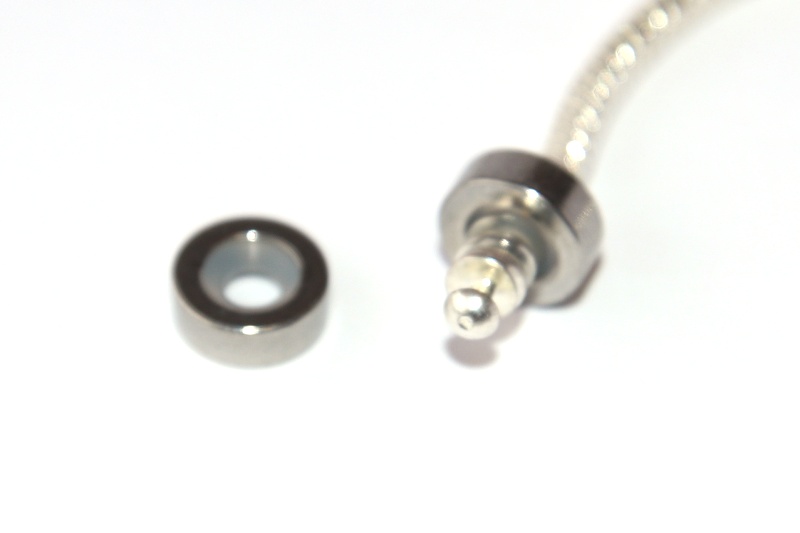 Korálek nerezový Fashion Jewerly - Silikonová zarážka Simple, Stopper, Oddělovač korálků 2704