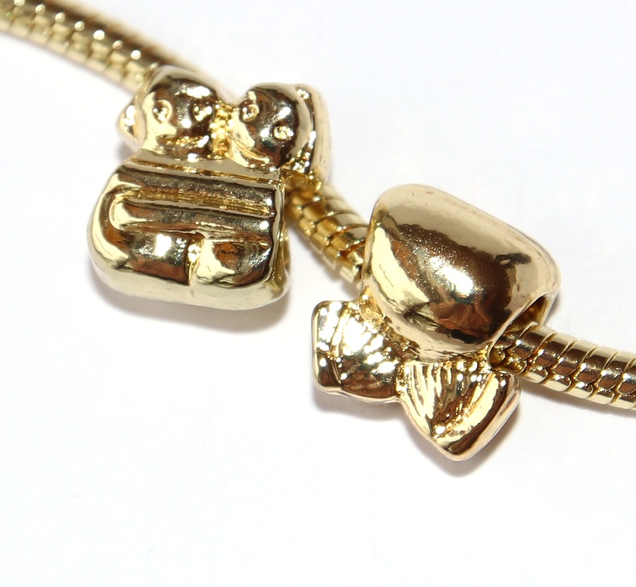 Korálek s velkým průvlekem Fashion Jewerly - Zlaté sestry se objímají, přátelé, Kamarádky, Love you 2714