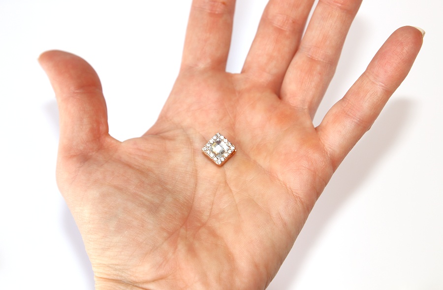 Korálek s velkým průvlekem Fashion Jewerly - Zlatá Dáma, Diamantová princezna, Unique Lady 2725