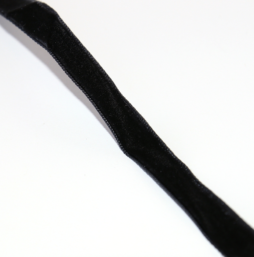 Choker JoyKa - Semišová stuha se stříbrnou sponou, Elegant Simple Style 2782