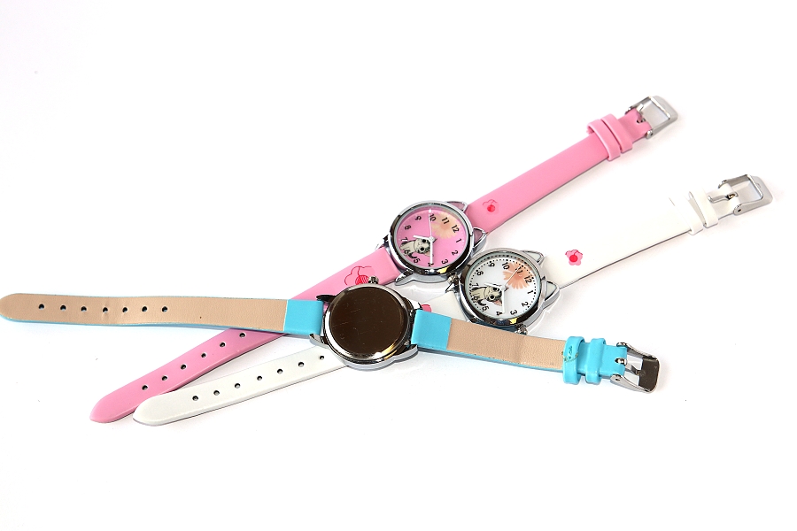 Dětské hodinky Fashion Jewerly - Roztomilé Koťátko, Kočka, Krásná Kočička s ušima, Love Cats 2833