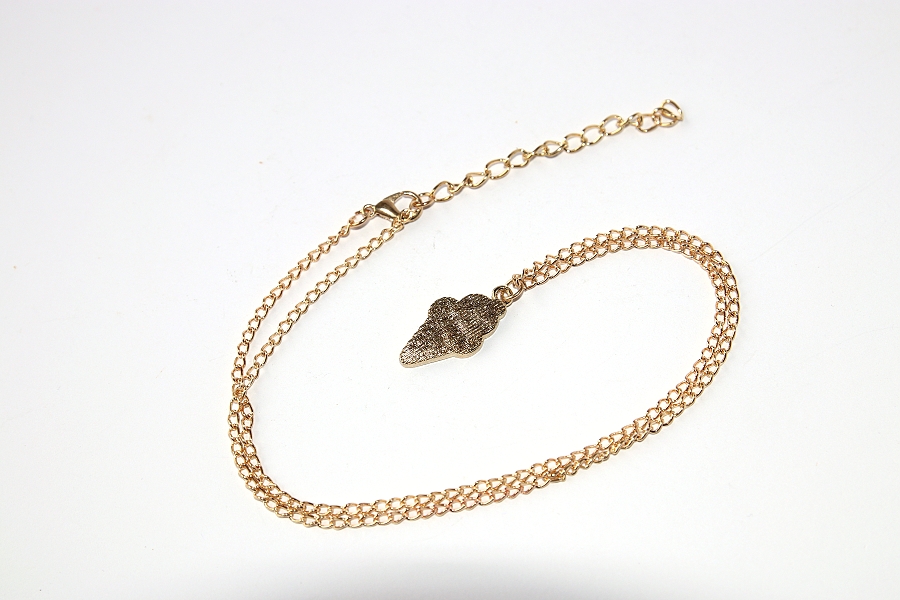 Řetízek Fashion Jewerly - Kopečková zmrzlina v kornoutku, ať žije léto a teplo :), Prázdniny, Love Icecream 2883