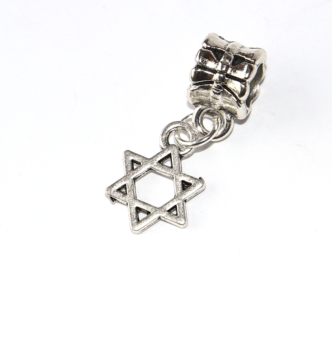 Korálek Fashion Jewerly - Davidova hvězda, Židovská hvězda, Hvězda, Alchymie, Oheň a voda, Star of David 2915 