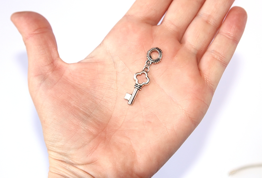 Řetízek Fashion Jewerly - Klíč k srdci, Klíč k tajemství, Štěstí, Key for Luck 2968