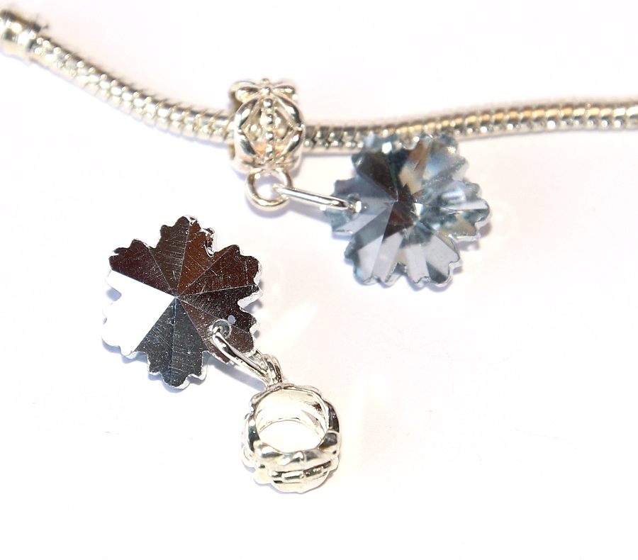 Korálek Fashion Jewerly - Přívěsek Sněhová vločka, Hvězdička, Naděje, Světlo života, Snoeflake 2970