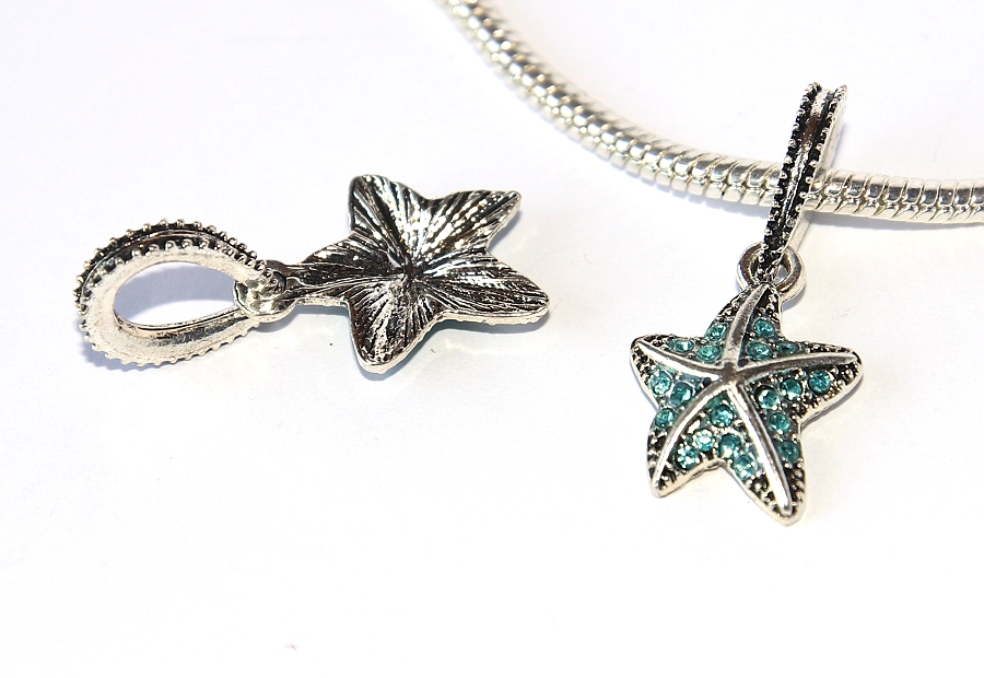 Korálek Fashion Jewerly - Přívěsek Medůza, Mořský svět, Podmořský život, Voda, Jellyfish 2976