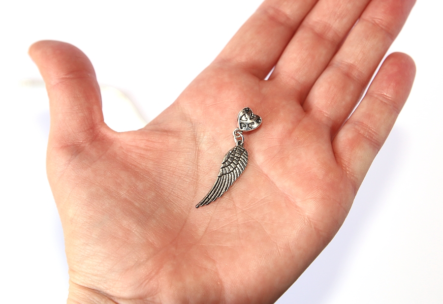 Korálek Fashion Jewerly - Přívěsek Andělské křídlo, Andělská láska, Angels love 2986