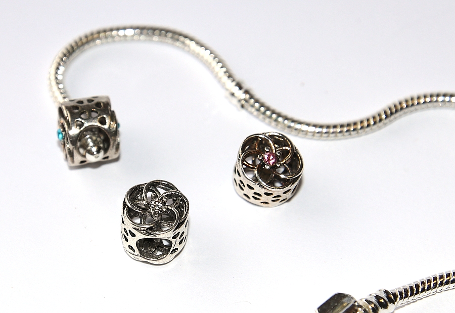 Korálek na náramek Fashion Jewerly - Hadí květina, Snake Flower 2991