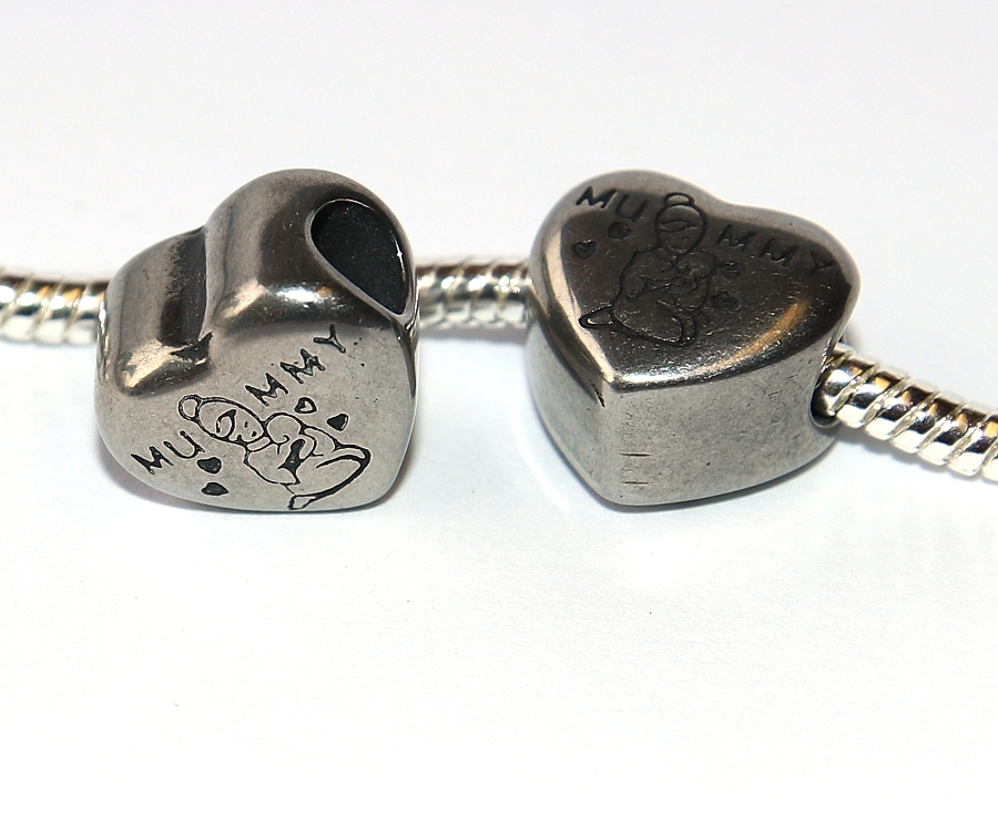 Korálek nerezový Fashion Jewerly - Matka, Mateřství, Pouto, Rodina, Mummy 2998