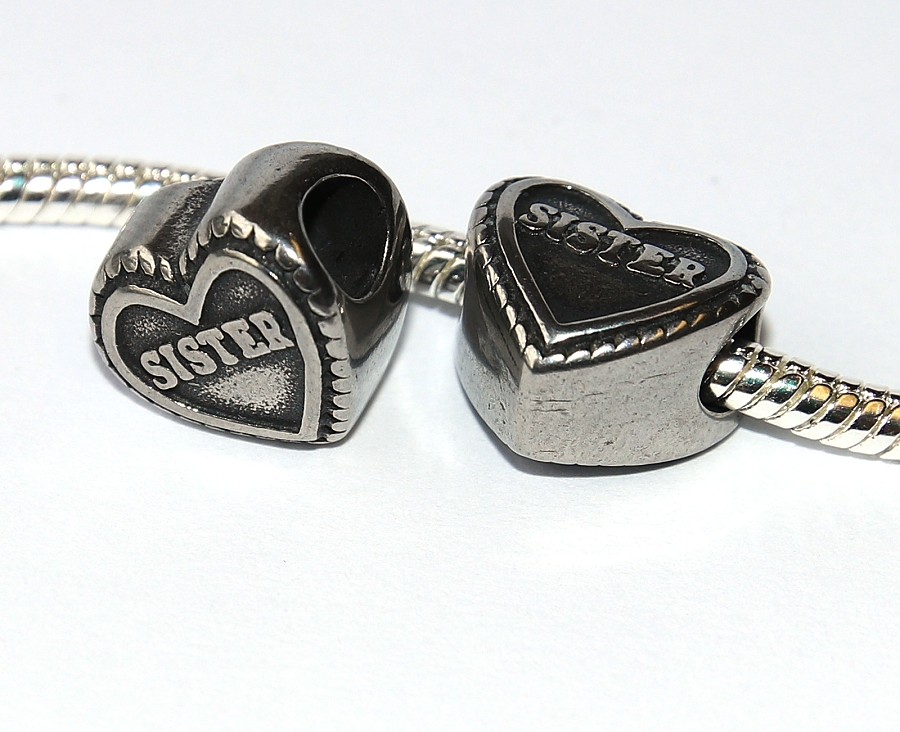 Korálek nerezový Fashion Jewerly - Sestra, Prátelství, Láska, Pouto, Sister 2999