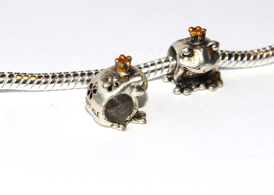 Korálek Fashion Jewerly - Zakletá princezna, Žabka, Žába s korunkou, Rosnička, Little Frog 3070