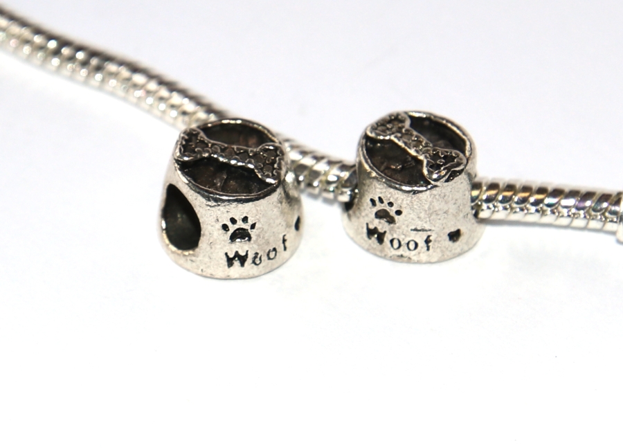 Korálek Fashion Jewerly - Kůstka pro pejska, Pejsek, Zvířata, Radost, Věrný druh, Woof 3073
