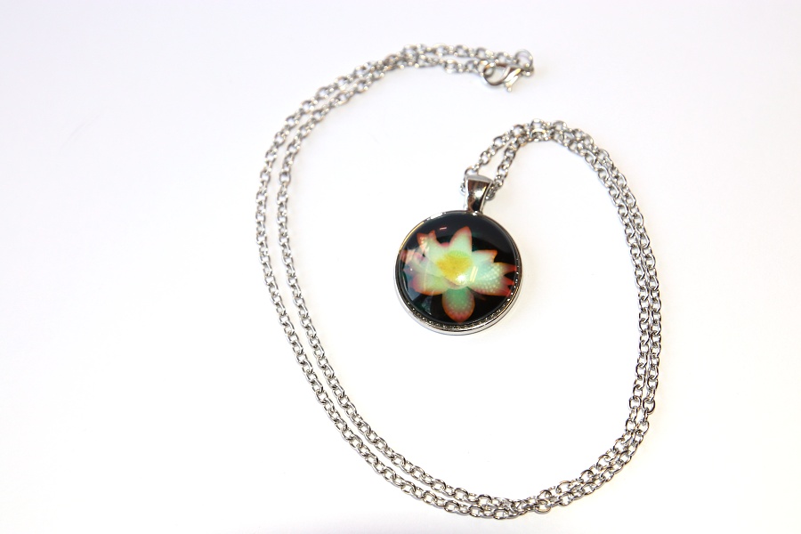 Řetízek Fashion Jewerly - Amulet Lotosový květ, Balance, Meditace, Joga v Harmonii 3183