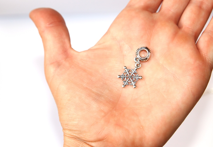 Korálek Fashion Jewerly - Přívěsek Sněhová vločka - Sextagram, Příroda, Snowflake 3207