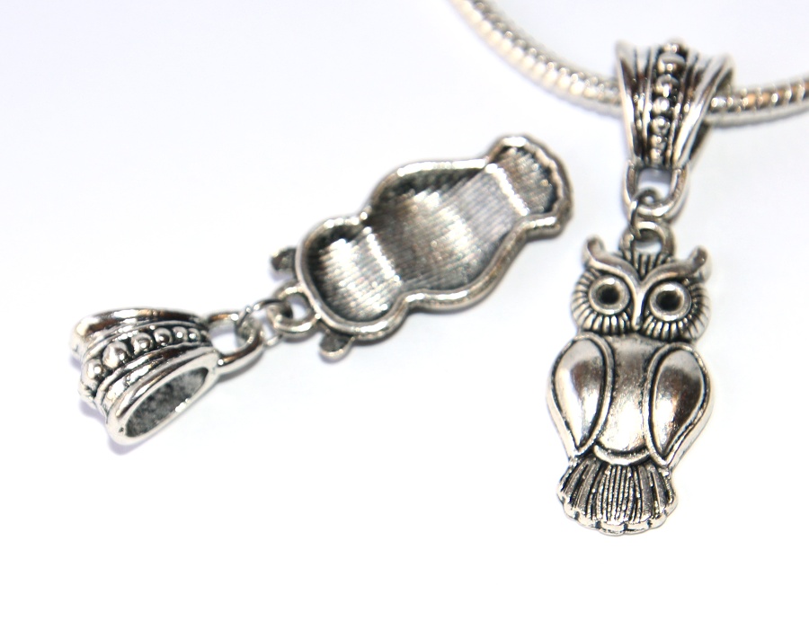 Korálek Fashion Jewerly - Přívěsek Sova, Příroda, Zvířata, Moudrost, Owl 3215