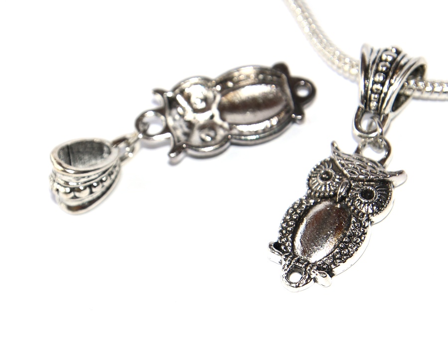 Korálek Fashion Jewerly - Přívěsek Sova, Příroda, Zvířata, Moudrost, Owl 3218