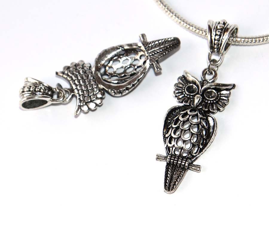 Korálek Fashion Jewerly - Přívěsek Sova, Příroda, Zvířata, Moudrost, Owl 3220