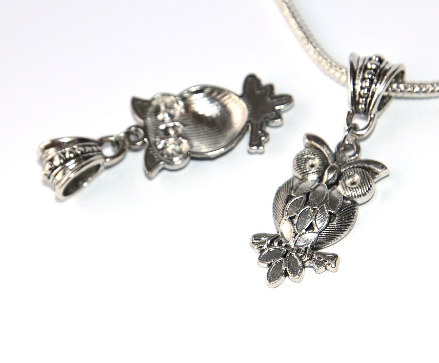 Korálek Fashion Jewerly - Přívěsek Sovička, Příroda, Zvířata, Moudrost, Little Owl 3221l