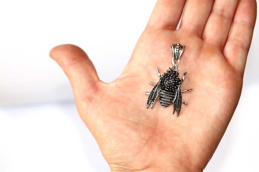 Korálek Fashion Jewerly - Přívěsek Čmelák, Příroda, Zvířata, Hmyz, Bumble-bee 3222