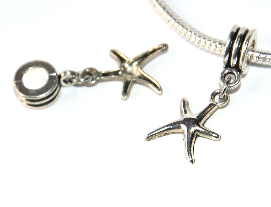 Korálek Fashion Jewerly - Přívěsek Mořská hvězdice, hvězda, Moře, Cestování, Příroda, Starfish 3235
