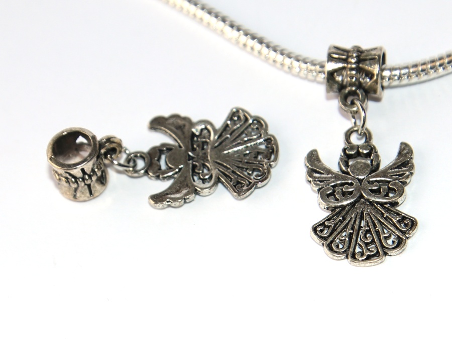 Korálek Fashion Jewerly - Přívěsek Andělská žena, Andělský ochránce, Strážný anděl, Angel´s Love 3248