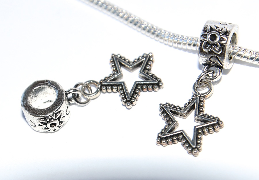 Korálek Fashion Jewerly - Hvězdička, Hvězda, Obloha, Láska, Přátelství, Star 3260