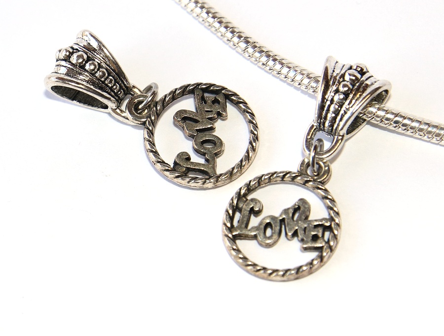 Korálek Fashion Jewerly - Přívěsek Kruh lásky, Láska, Přátelství, Štěstí, Love 3270