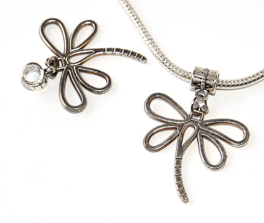 Korálek Fashion Jewerly - Přívěsek Vážka, Příroda, Vodní hladina, Dragonfly 3283
