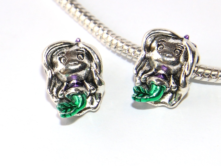Korálek na náramek Fashion Jewerly - Mořská panna, víla, Moře, Mermaid 3290