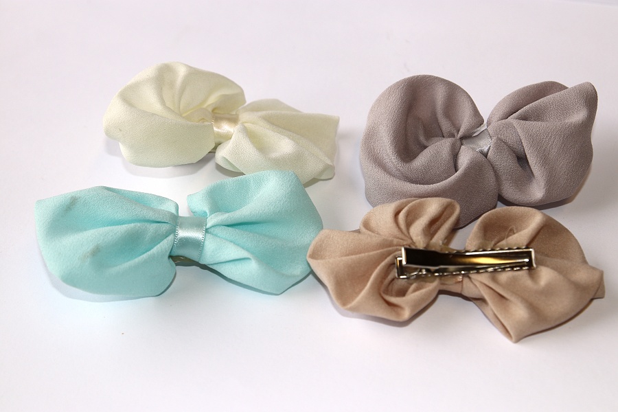 MR Sponka do vlasů s Mašličkou - Decentní mašle, Roztomilá kráska, Nádherné vlasy 3357