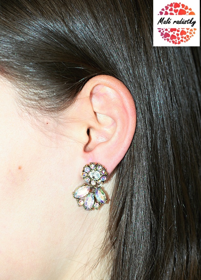 Náušnice Fashion Jewerly - Vintage Crystal 386