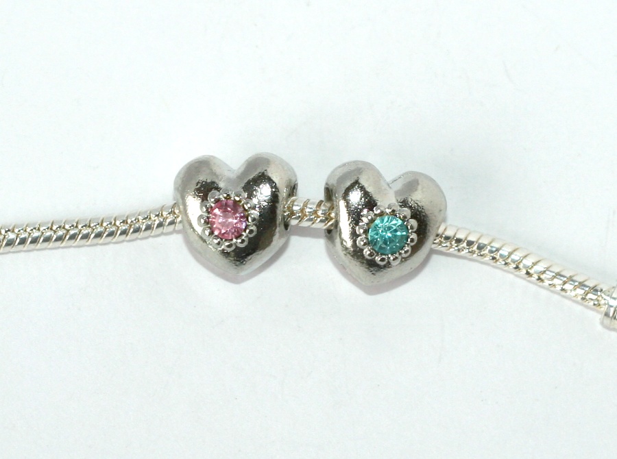 Korálek na náramek Fashion Jewerly - Krásné Srdce 839