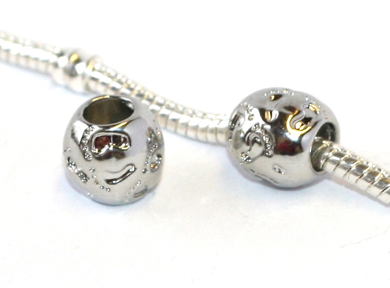 Korálek na náramek Fashion Jewerly - Dětské stopy, nohy, nožičky 1433